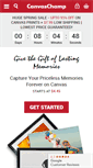 Mobile Screenshot of canvaschamp.com